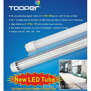 High Quality 18W 1200mm SAA T8 LED Tube